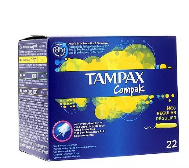Tampax Compak Regular 22 Uds