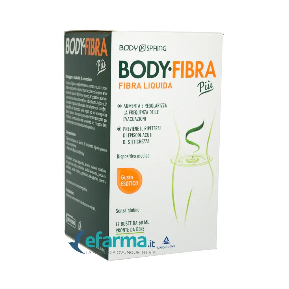 Body Spring BodyFibra Più Integratore Intestinale Gusto Esotico 12 Bustine