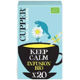 Infusion de Cupper Keep Calm BIO 20 Sachets