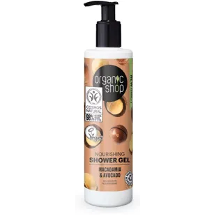 Organic Shop Macadamia and Avocado Nourishing Shower Gel 280 ml