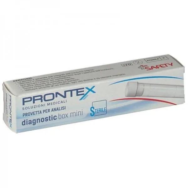 Safety Prontex Diagnostic Box Mini Provetta Sterile Per Urine Con Tappo