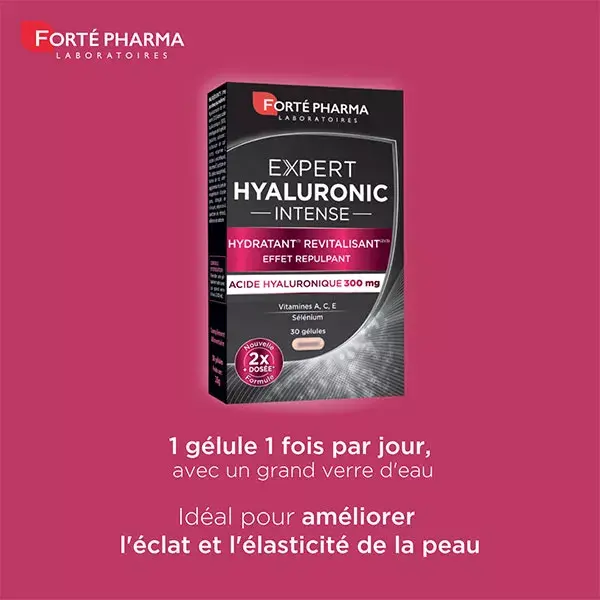 Forté Pharma Expert Hyaluronic Intense 30 gélules | Pas cher