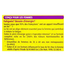 Supradyn Intensia Réduit la Fatigue Vitamines Minéraux et Fer 30 comprimés à avaler