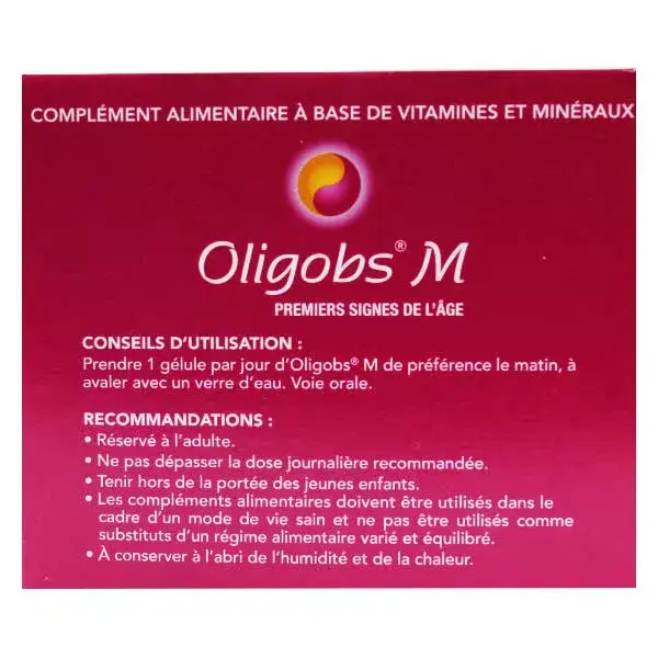 Oligobs M Premiers Signes de l'Âge 90 gélules
