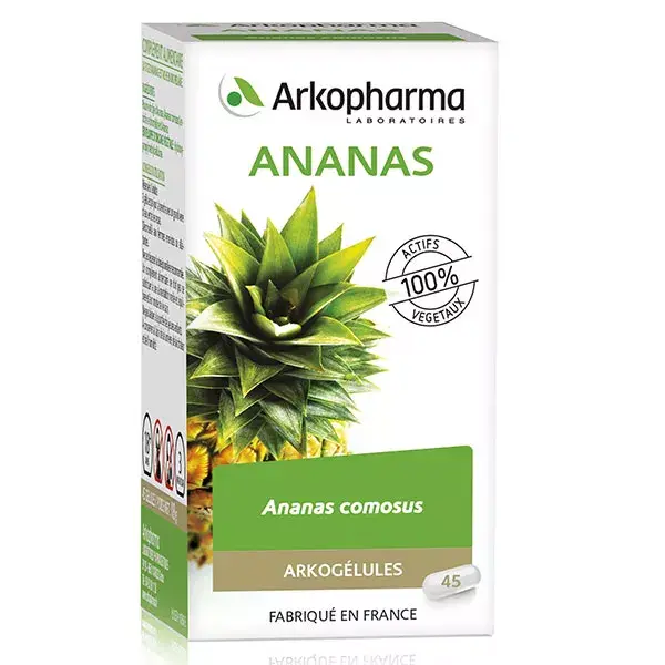 Arkopharma Arkogélules Pineapple 45 capsules