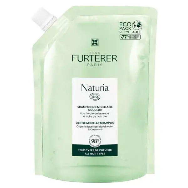 René Furterer Naturia Gentle Shampoo Eco-Refill Organic 400ml