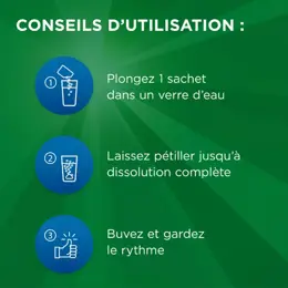 Berocca® Magnésium Fatigue/nervosité Mémoire/Concentration Program express 14j 14 sachets