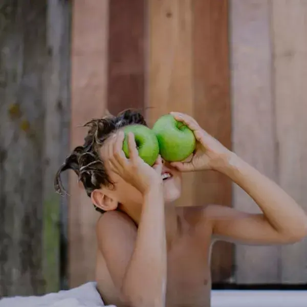 Toofruit Enfant Cheveux Kapidoux Shampoing Dermo Apaisant Pomme Amande Bio 200ml