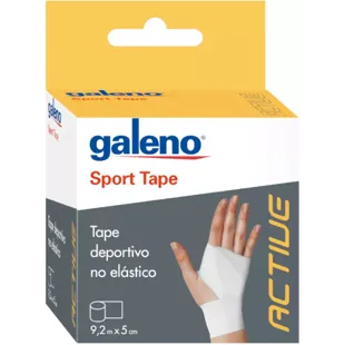 Galeno Active Sport Tape White 9.2m x 5cm