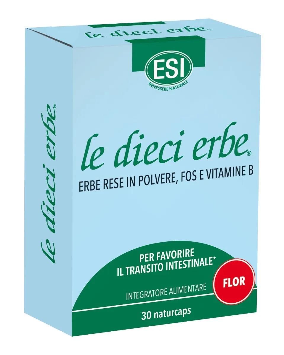 Esi Le Dieci Erbe Flor Integratore Digestivo 30 Capsule