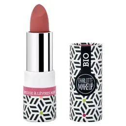 Charlotte Bio Les Lèvres Rouge à Lèvres Mat N°08 Rouge Rosé 3,5g