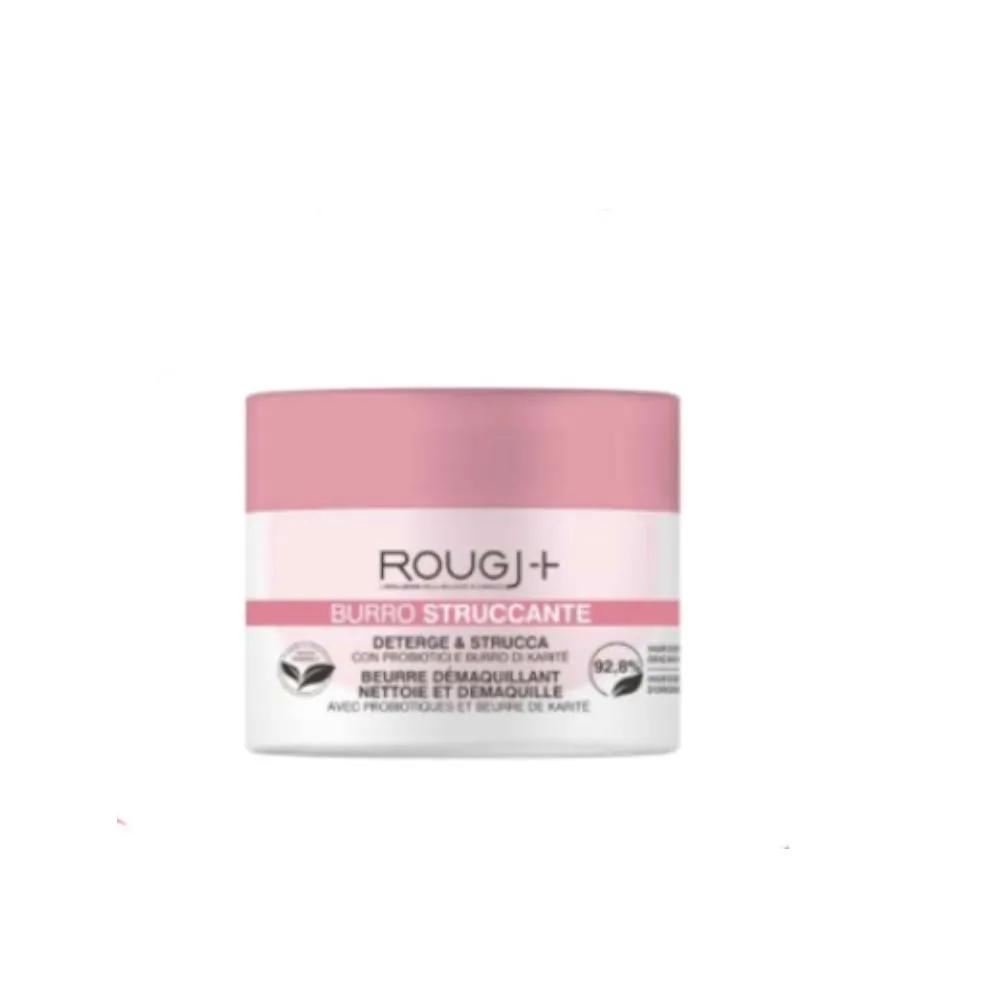 Rougj+ Detergenza Burro Struccante e Detergente Viso 80 ml