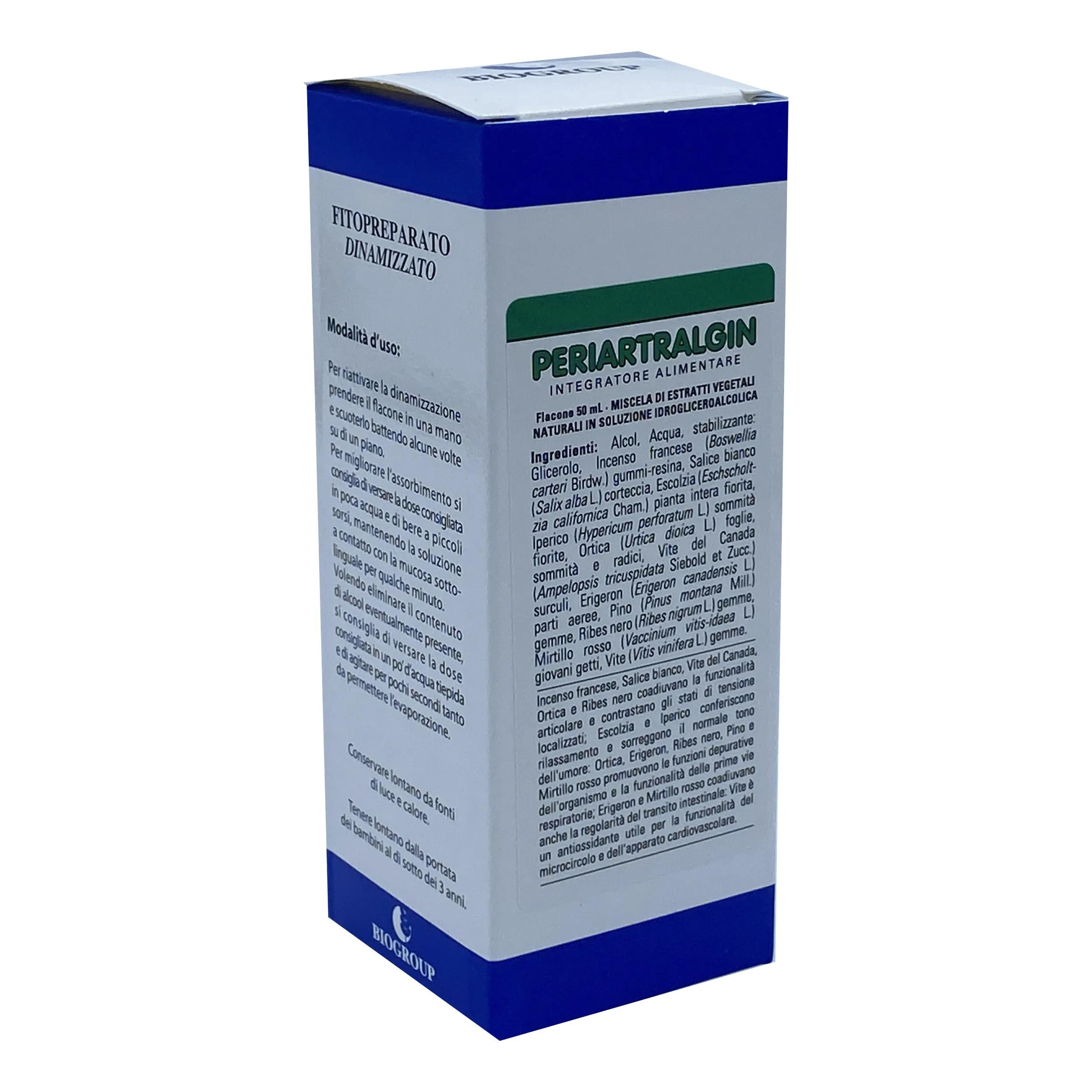 Periartralgin Soluzione Idroalcolica Benessere Articolazioni 50 ml