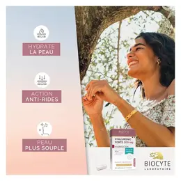 Biocyte Pack Hyaluronic Forte Anti-âge Hydrate et Repulpe Peau 90 Gélules