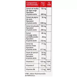 Nutreov Physcience Circuveinol Circulation Veineuse 30 comprimés