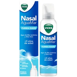 Vicks Nasal Aquamarine Gentle Strength +0 Years 120 ml