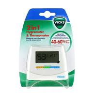 Vicks Higrometro y Termometro V70 2 en 1 Vicks
