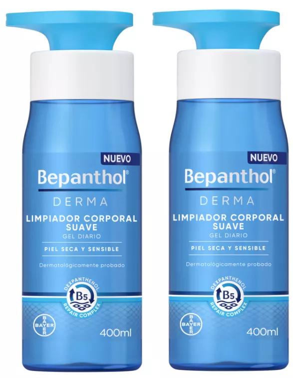 Bepanthol Derma Nettoyant Corps 2x400 ml
