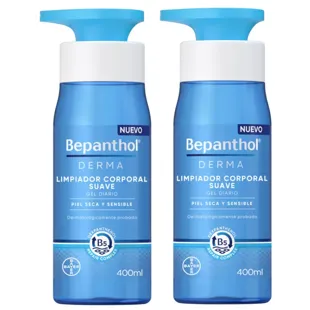 Bepanthol Derma Limpiador Corporal 2x400 ml