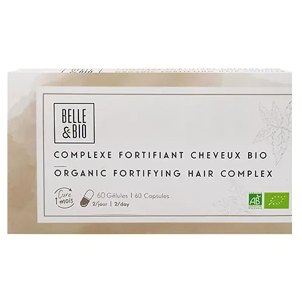 Belle & Bio Organic Hair Strengthening Complex 60 capsules