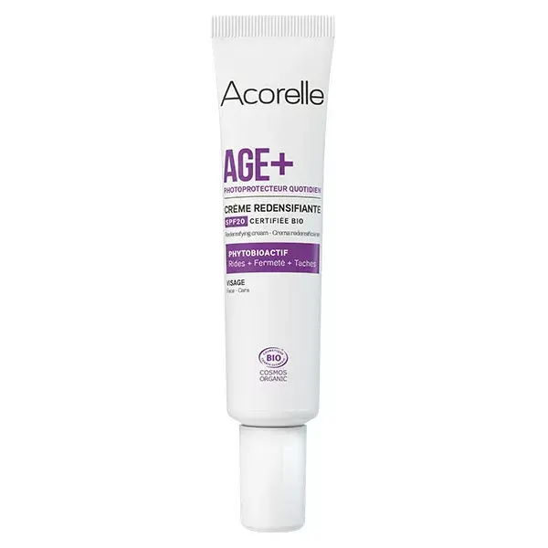 Acorelle Age+ Crème Redensifiante Visage SPF20 Bio 40ml