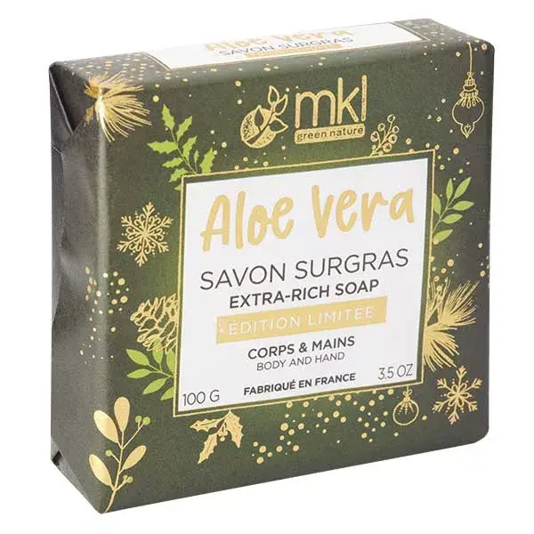 MKL Green Nature - Surgras Aloe Vera Marseille Soap Limited Edition 100g