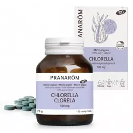 Pranarom Micro-Algues Chlorella Bio 150 comprimés