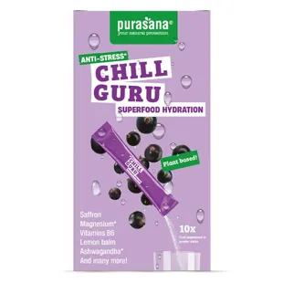 Purasana Hydration Superfoods Chill Guru 10 x 4,5 g