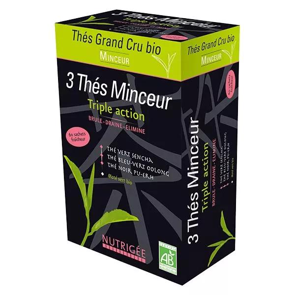 Nutrigée 3 Tés Esbeltez Bio Triple Acción 60 sobres 