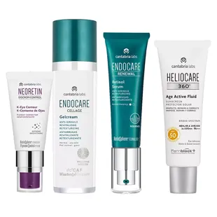 Anti-Aging-Routine Normale, fettige oder Mischhaut mit Anti-Augenringen-Kontur