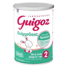 Guigoz Gest Formule Epaissie Lait 2eme âge 780g