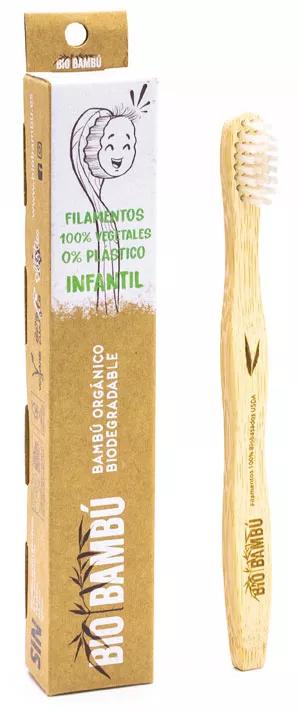 BioBamboo Soft Brosse à dents pour enfants 1 pièce