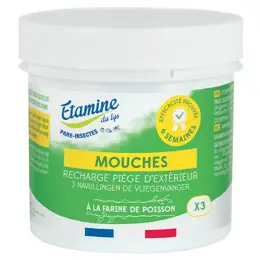 Étamine du Lys Anti-Insectes Recharge Piège à Mouches 3 unités