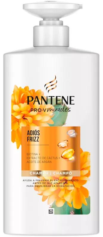 Pantene Pro-V Miracle Adiós Frizz Champú con Biotina y Aceite de Argán 500 ml