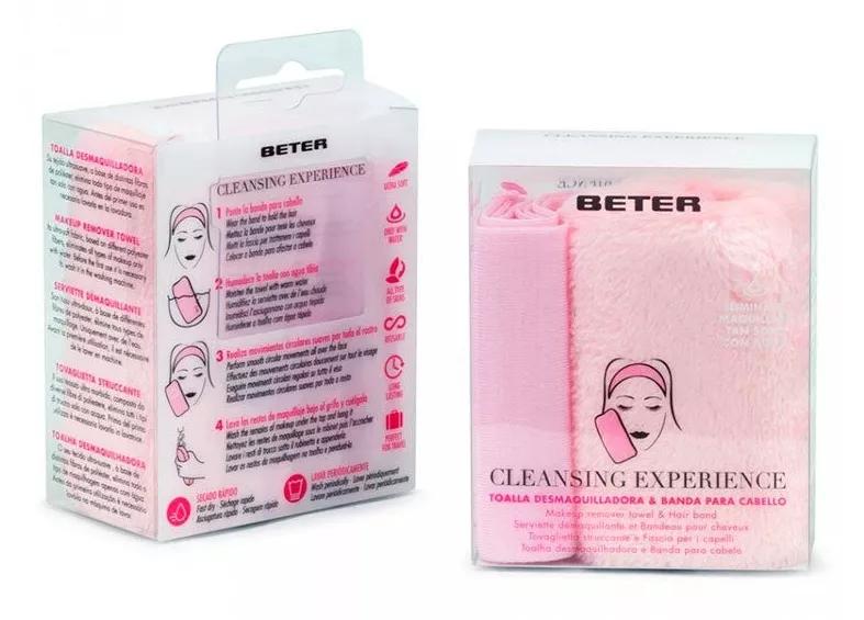Beter Cleasing Experience Makeup Remover Handdoek en Band