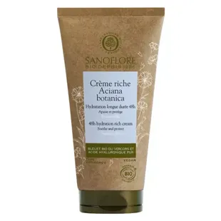 Sanoflore Aciana Botanica Crema Ricca Idratazione 48h Bio 50ml