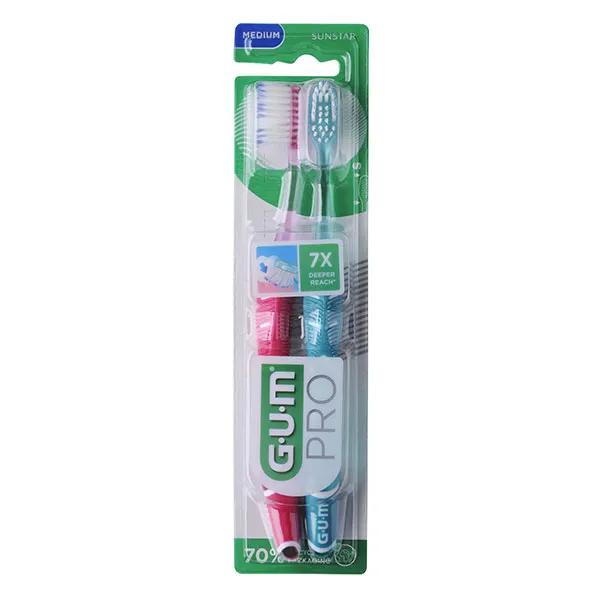 Gum Technique Pro Spazzolino Medium 1528 Duo Pack