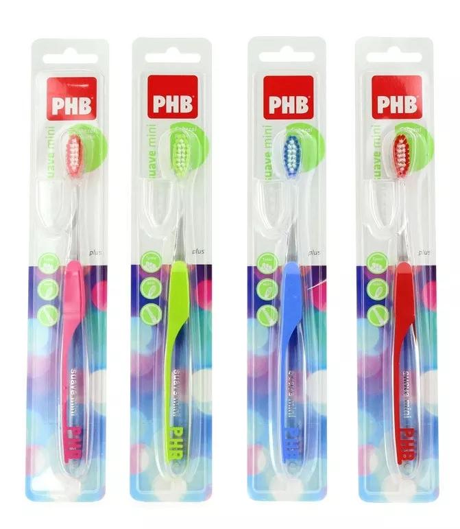 PHB Escova de dentes Plus Mini Suave 
