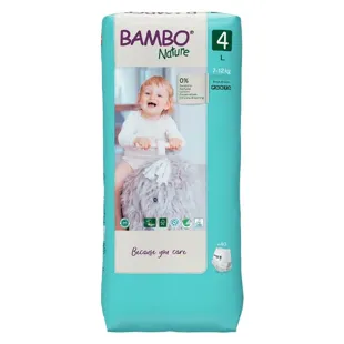 Bambo Nature Mutandine d'apprendimento Taglia 4 7-14 kg 20 unità