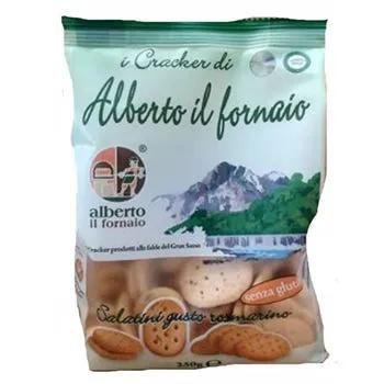 Alberto Il Fornaio Salatini Al Rosmarino Senza Glutine 25 0g