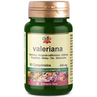 Obire Valerian Complex 400 mg Dry Extract 60 Tablets