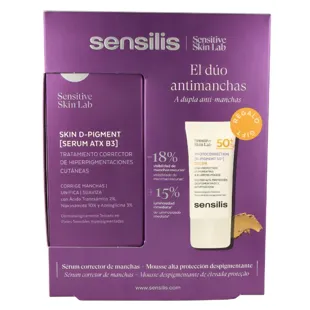 Sensilis Skin D-Pigment Sérum 30 ml + Photocorrection Color 15 ml