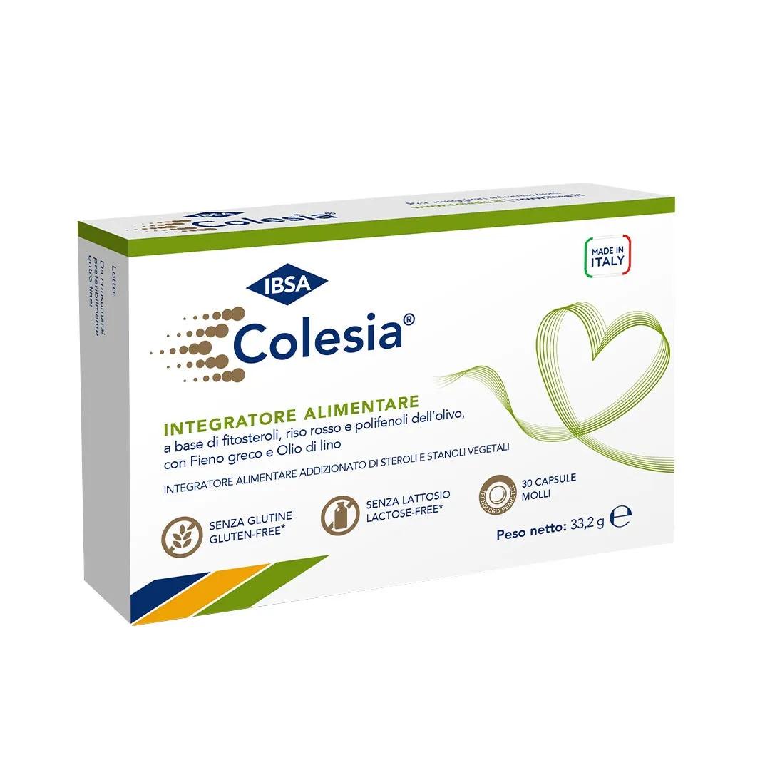 Colesia Soft Gel Integratore Per Trigliceridi e Colesterolo 30 Capsule Molli