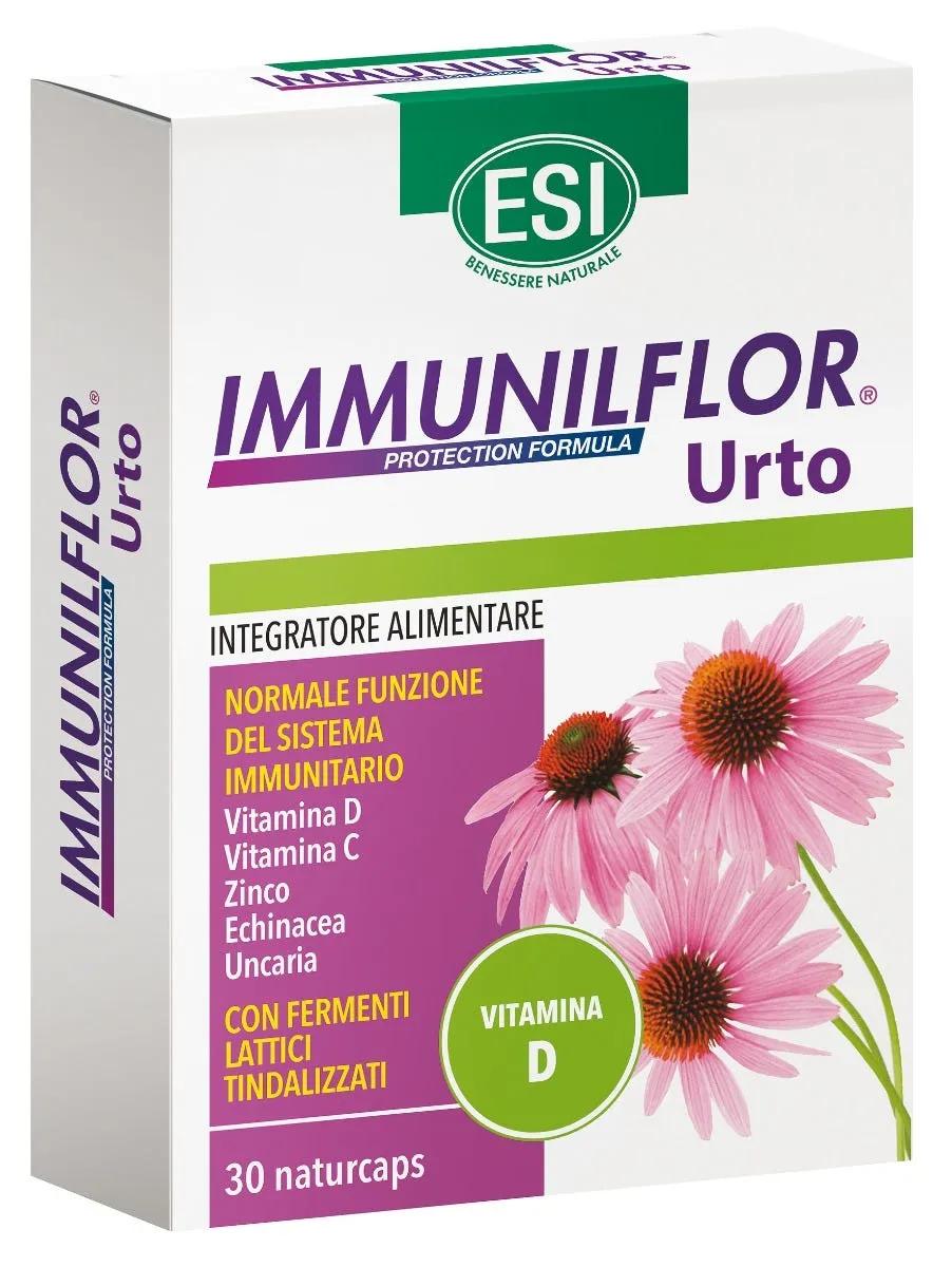 Esi Immunilflor Urto Integratore con Vitamina D 30 Naturcaps