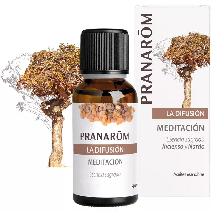 Wierook Diffusie en Nardus Meditatie Bio Pranarom 30ml
