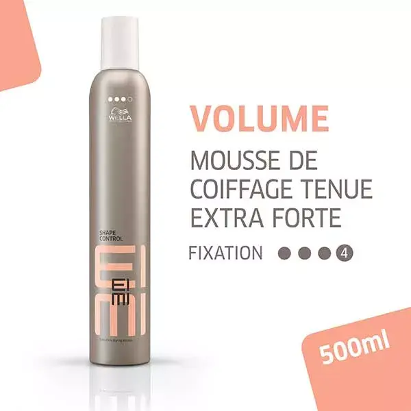 Wella Professionals EIMI Shape Control Mousse Cheveux 500ml