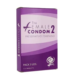 FC2 Preservativo Feminino Nitrilo 3 Unidades