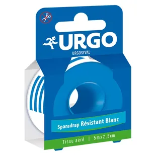 UrgoSyval nastro non-elastico tessuto bianco 5 m x 2,5 cm