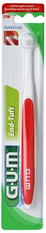 Gum End-Tuft Escova de Dentes Escovilhão