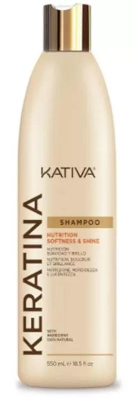 Shampoo alla cheratina Kativa 550 ml